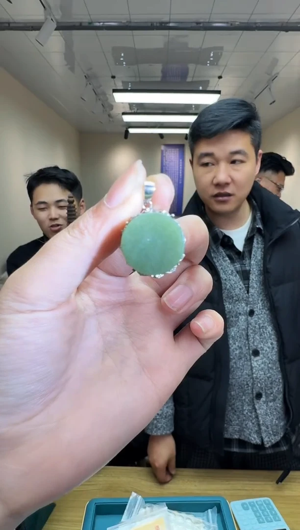 颈饰银S925镶嵌和田玉多样性发一件 719