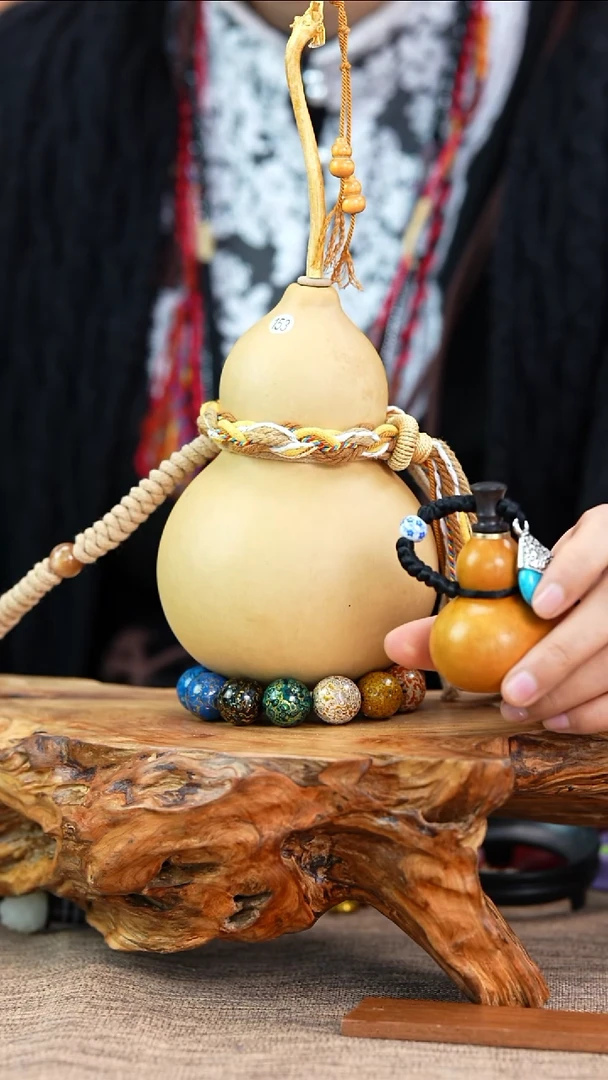 【闪购商品】153—光岳葫天然大漆酒葫芦不含漆珠