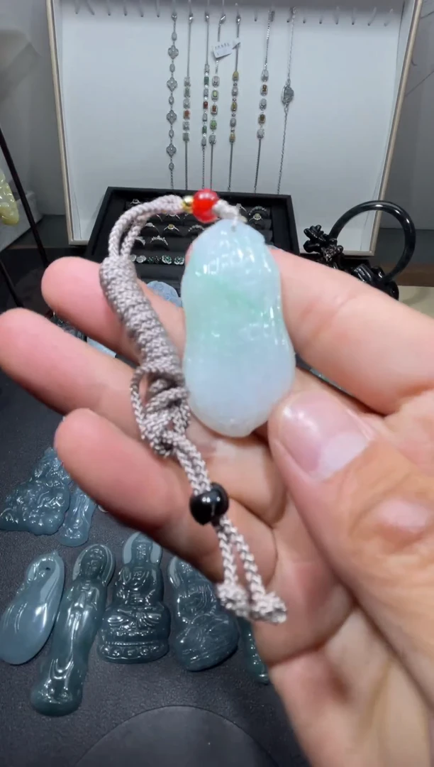 吊坠(不含链)未镶嵌翡翠天然翡翠3
