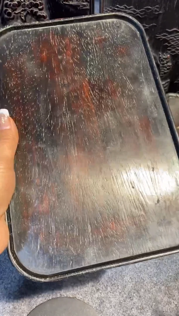 木紫檀拆件雕刻板以直播间实物为准微瑕老物件