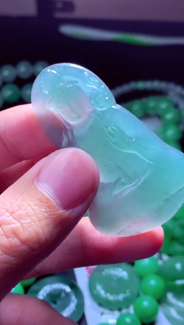 未镶嵌定制翡翠沈*#翡翠毛货定制