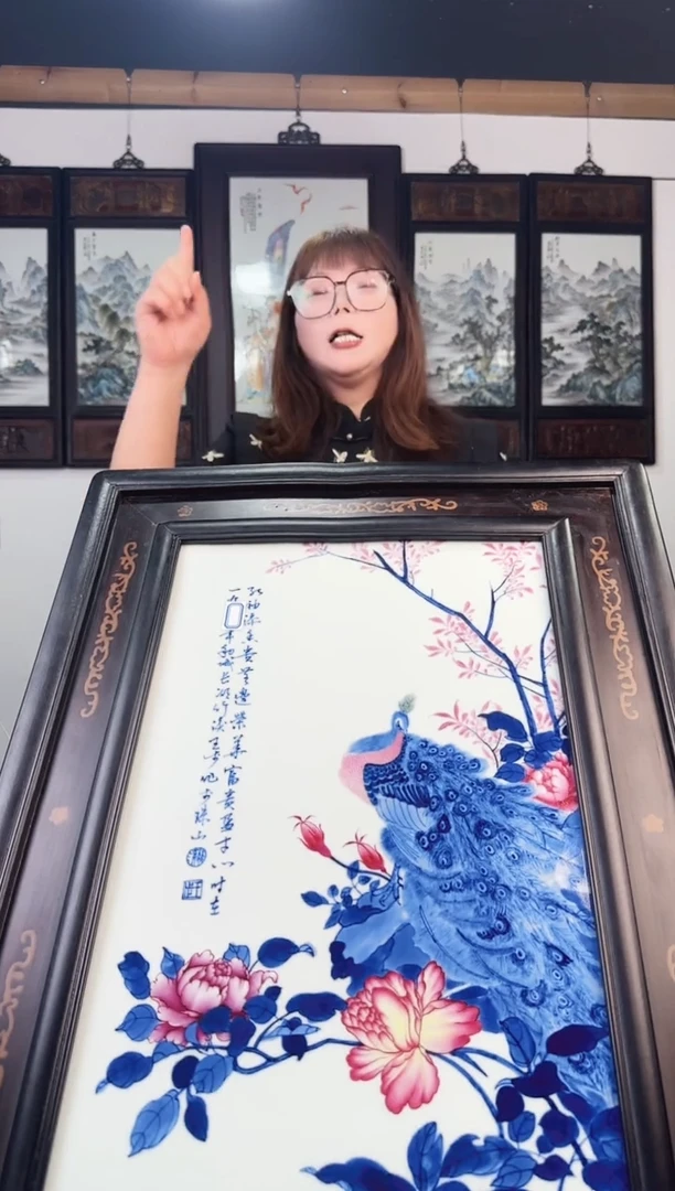 摆件景德镇陶瓷手工手绘优选38