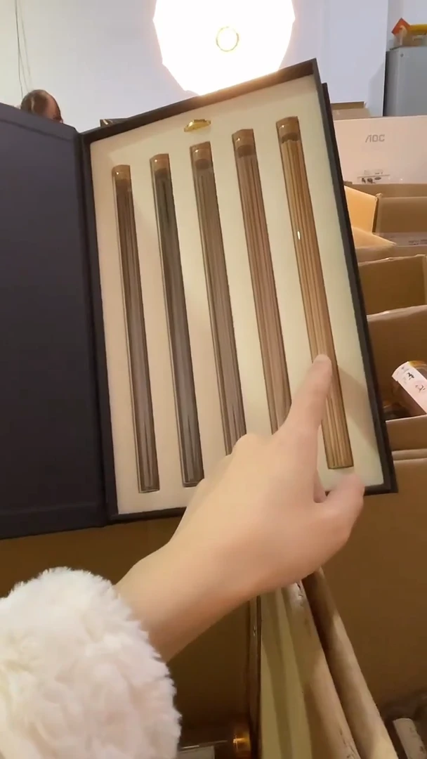 高阶黑色礼盒套装线香