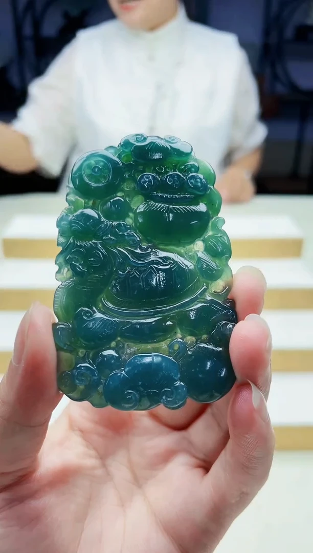 未镶嵌定制翡翠毛货09150260