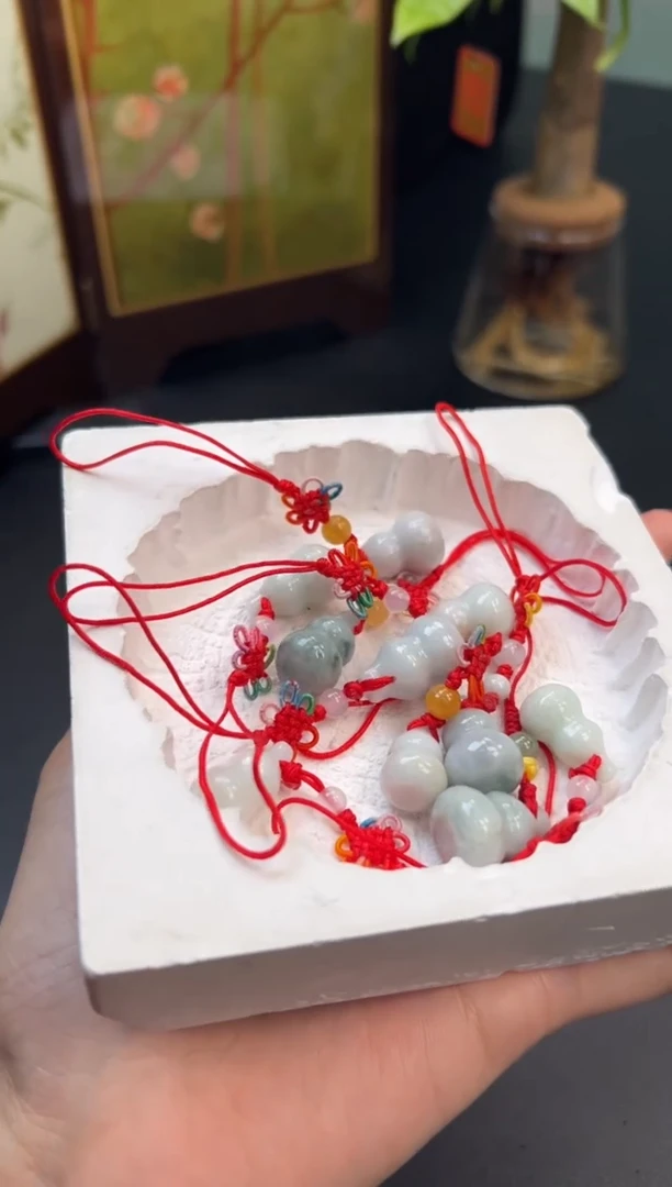 吊坠(不含链)未镶嵌翡翠葫芦-G998T0919300-多样性发一