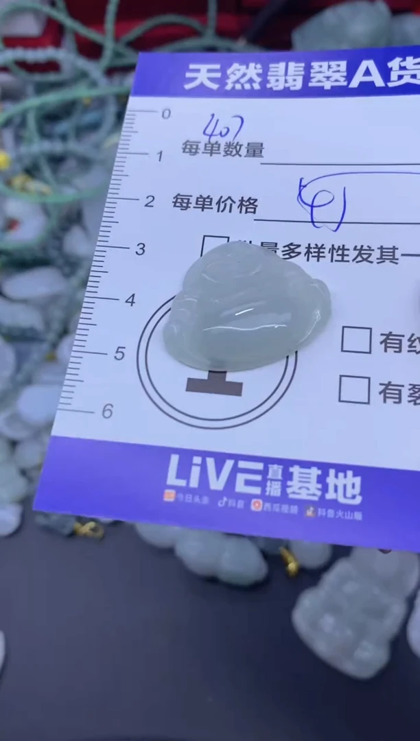 颈饰未镶嵌翡翠天然翡翠A货批量多样性发一件