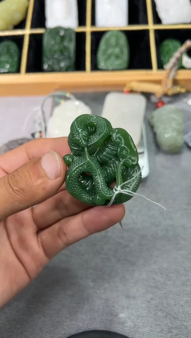 【闪购商品】和田玉碧玉未镶嵌碧玉