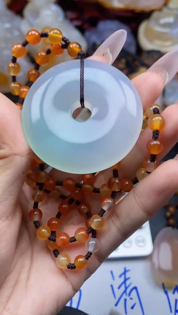 【闪购商品】玛瑙/玉髓颈饰未镶嵌ll