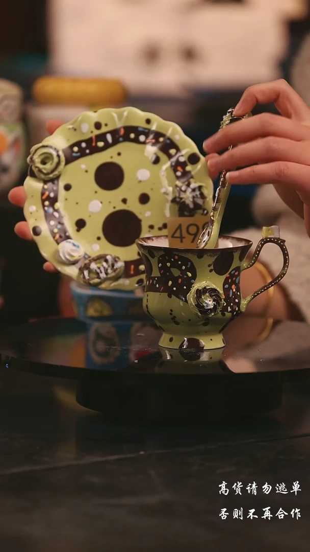 陶瓷景德镇可爱设计师款陶瓷