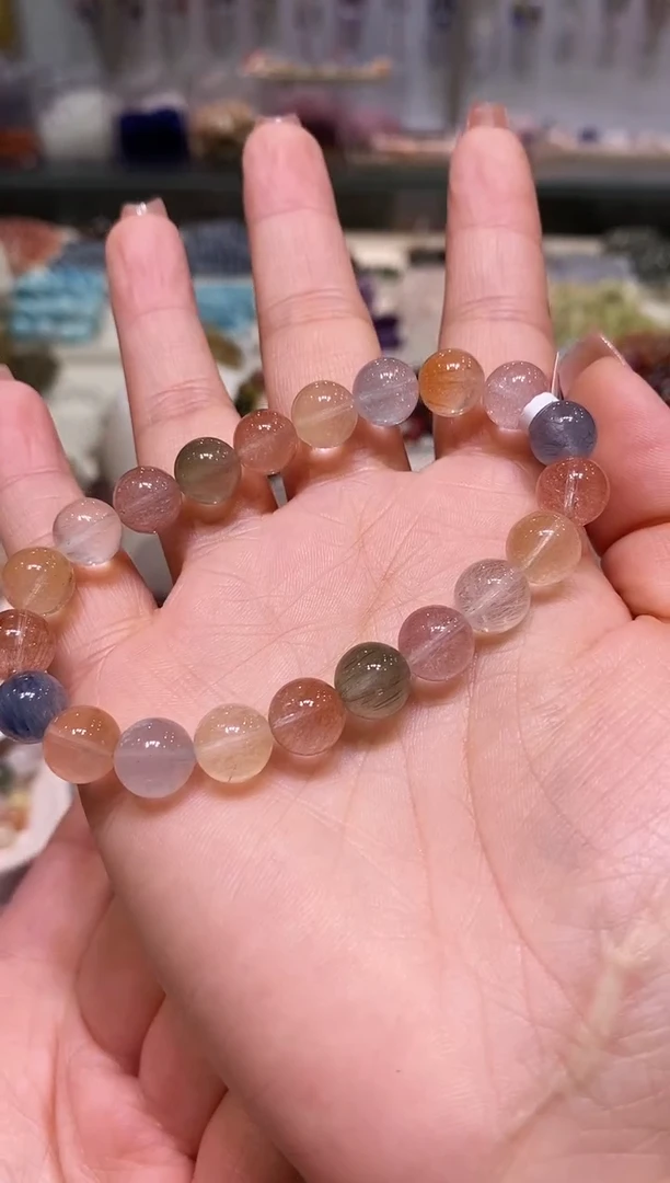 未镶嵌手链水晶多样性发其一