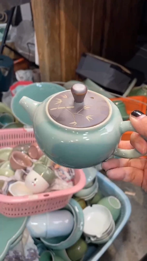 【闪购商品】纯手工 特价福利 微瑕 慧仙青瓷