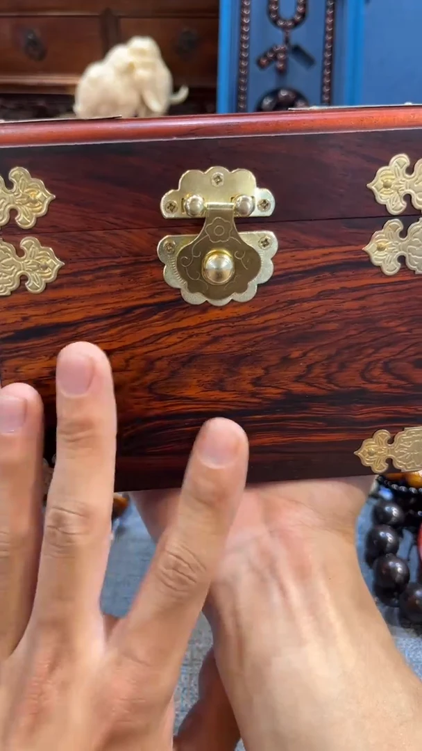 木cx绿奇腕珠108带侧翻盒