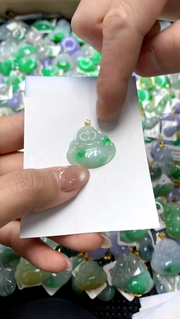 【闪购商品】翡翠颈饰18K金镶嵌111111111