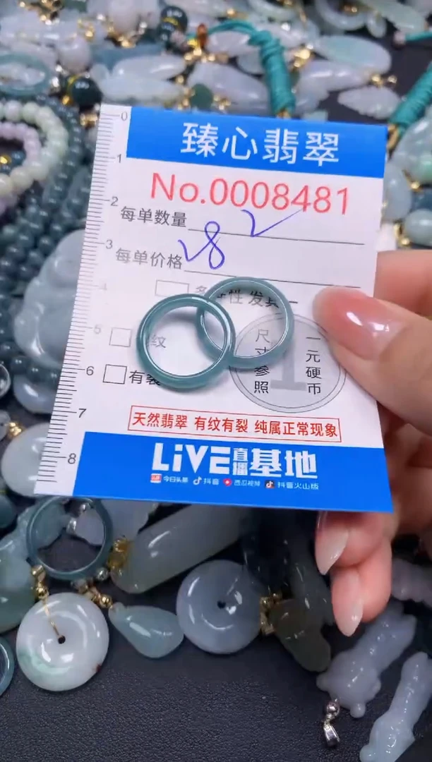 吊坠(不含链)未镶嵌翡翠8481