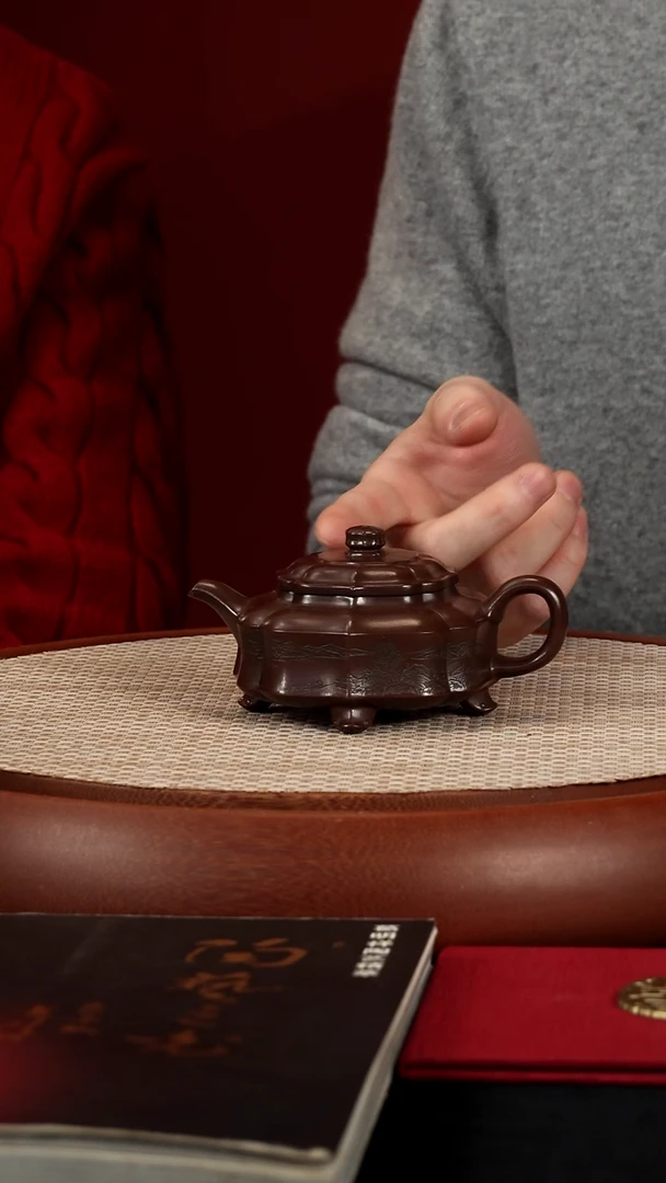 茶壶紫砂【k035】四方宜兴紫砂BJZ