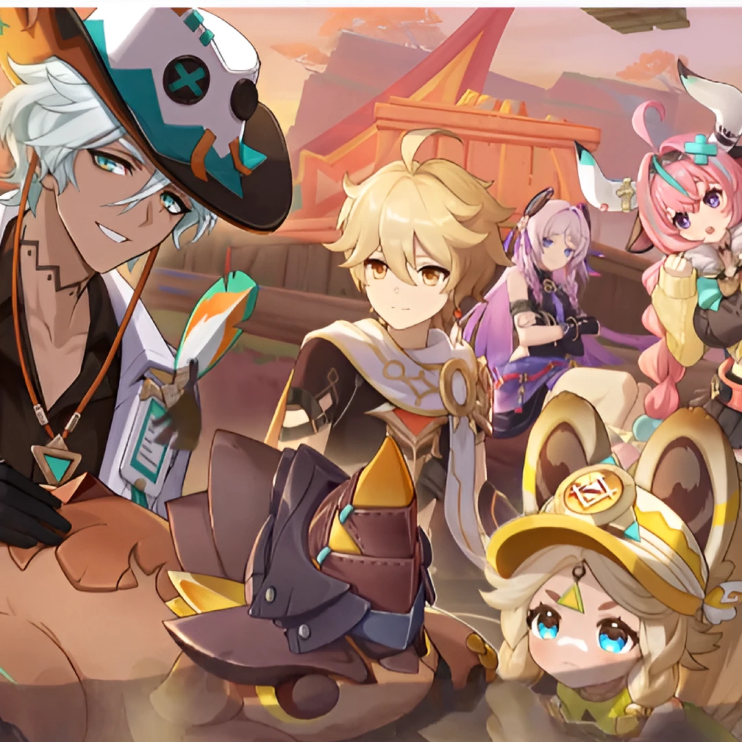 【原神】周边新工艺亚克力高透水晶砖（二创）系列摆件12*8*1.5cm