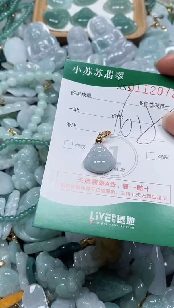 【闪购商品】翡翠颈饰未镶嵌闪购商品0112072