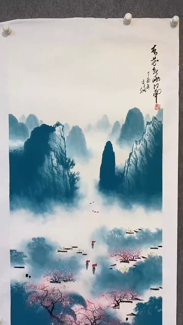 国画李纲-8平尺-国画作品