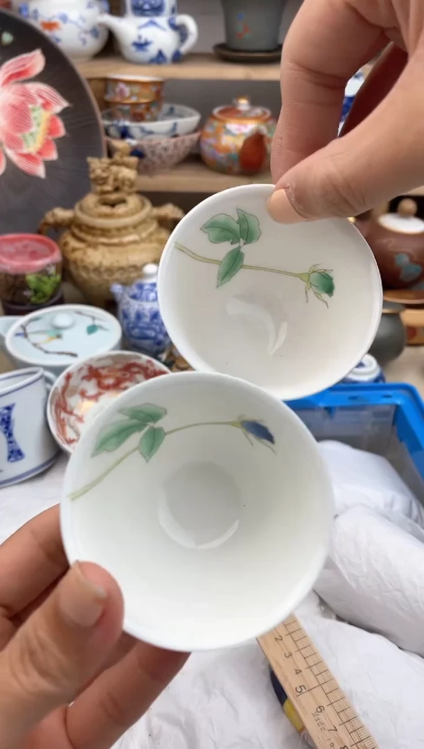 瓷片默认微瑕，看清尺寸品相再拍