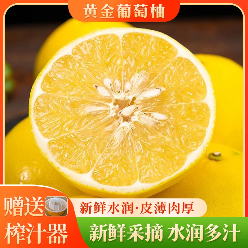 福建黄金葡萄柚新鲜水果爆汁蜜柚西柚清甜多汁多仓发货2.8斤起