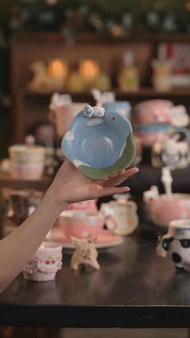 瓷片景德镇原创手作