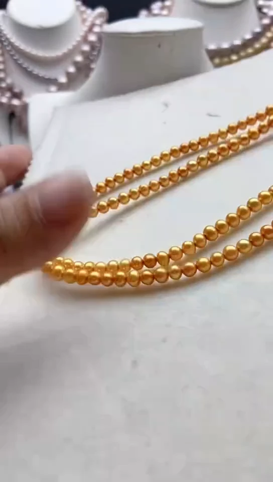 淡水珍珠未镶嵌颈饰1