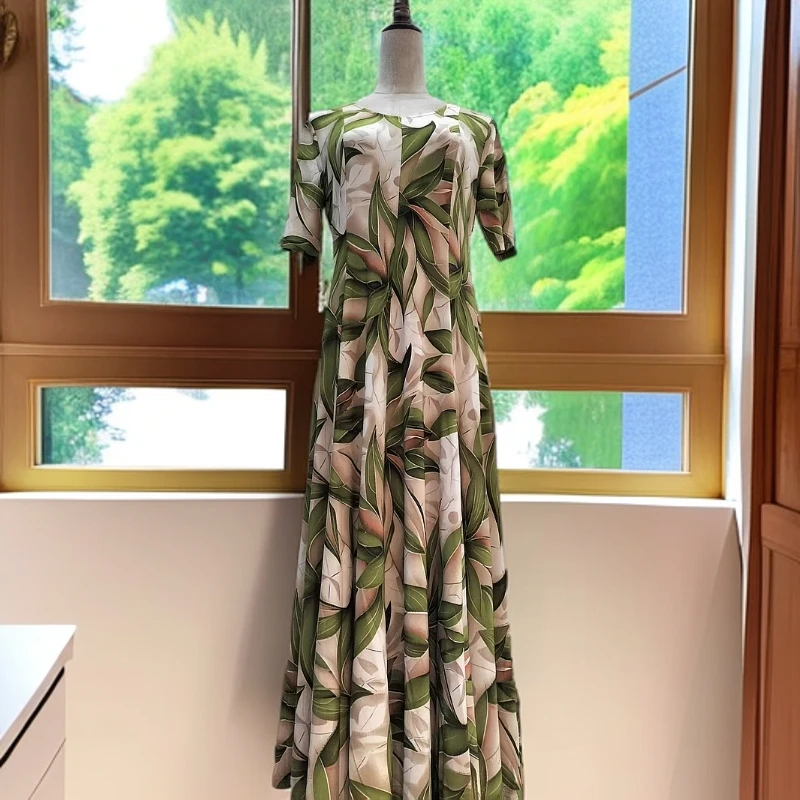 新款夏装高端定制显瘦连衣裙2582