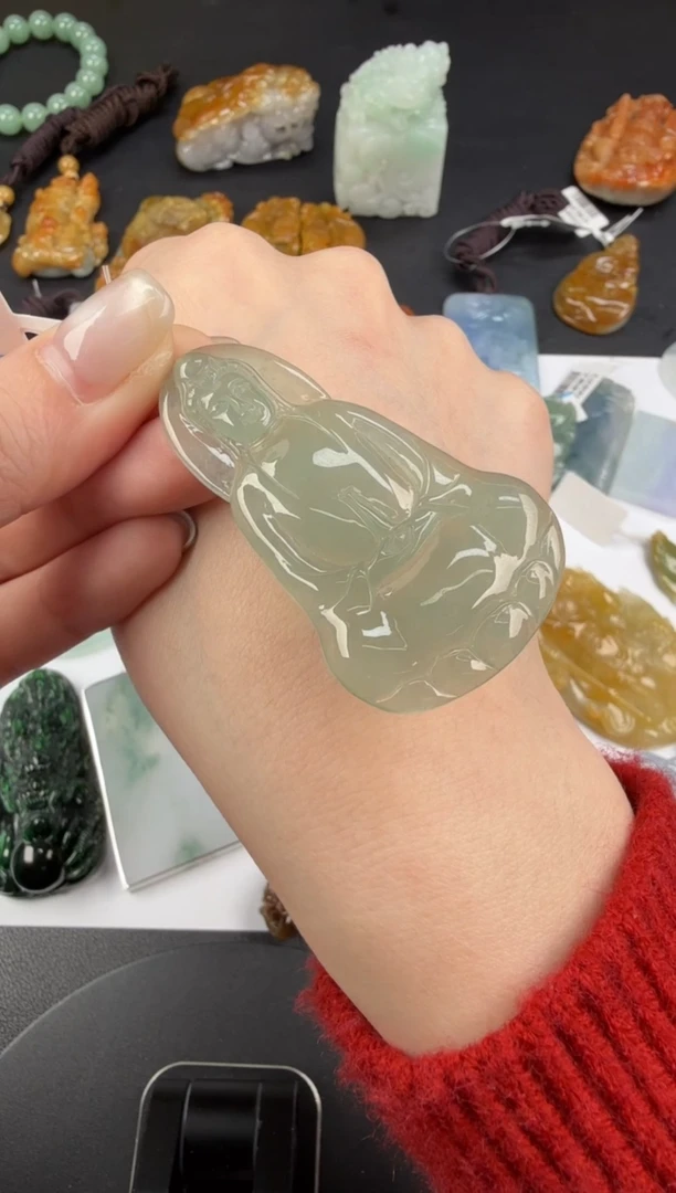 吊坠(不含链)未镶嵌翡翠翡翠饰品-169