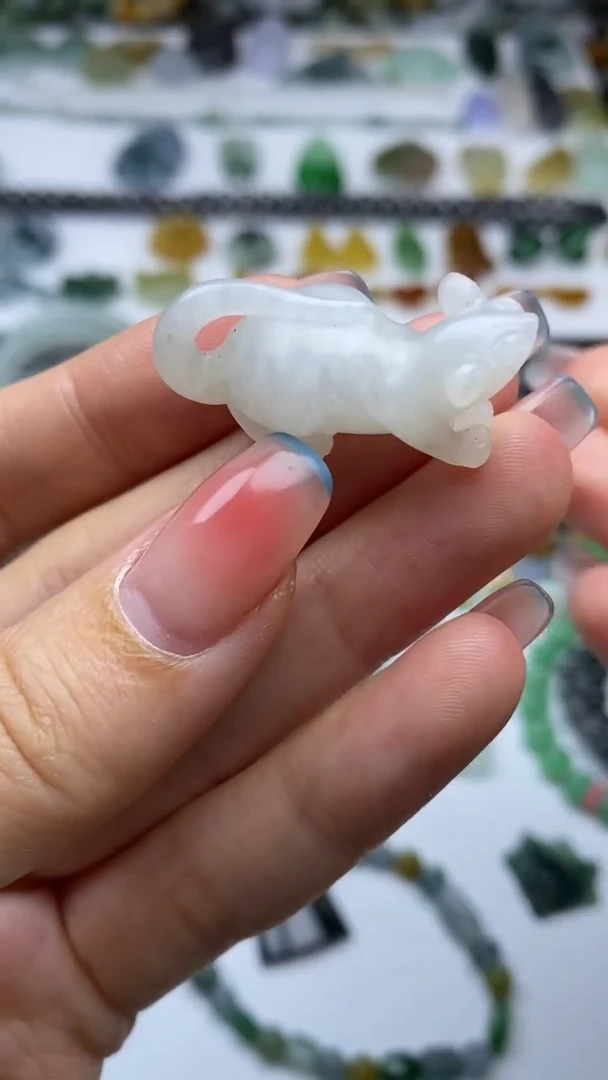 未镶嵌定制翡翠毛货定制不退不换