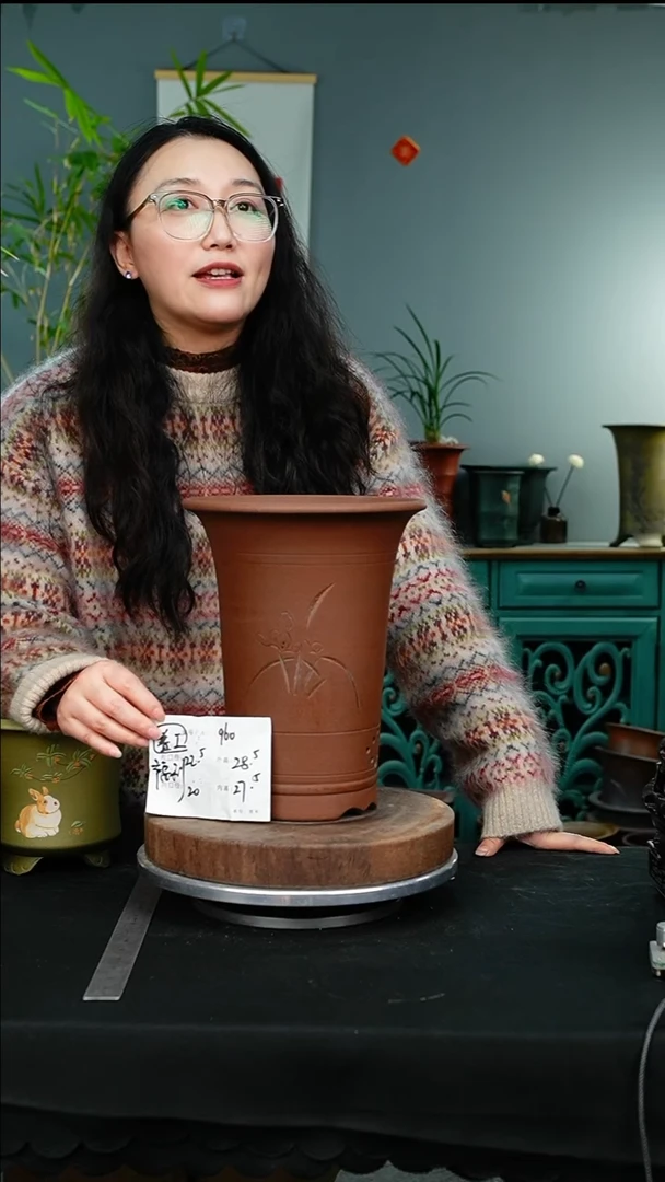 紫砂花盆960紫砂花盆