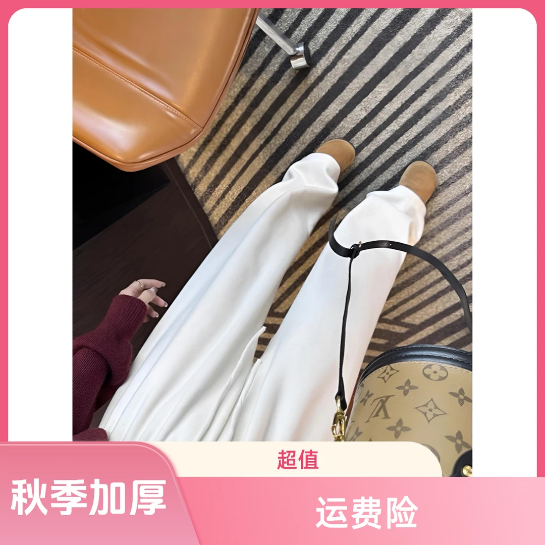 JiNan lizy ’必入级’ 秋款 !超柔亲肤100%高克重加厚高腰直筒裤