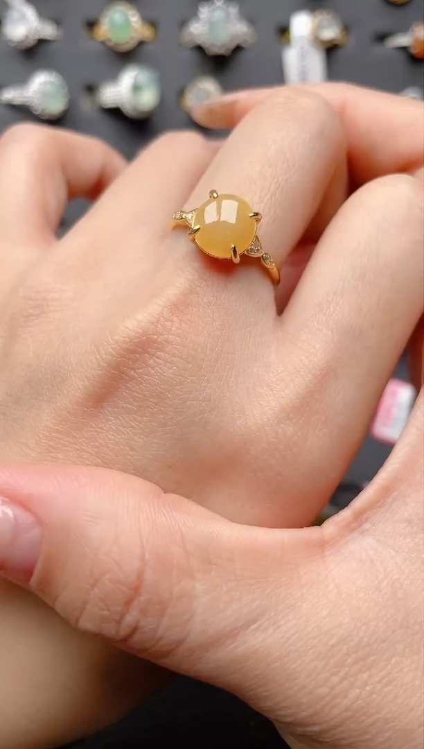 【闪购商品】翡翠戒指银S925镶嵌1111111111  23