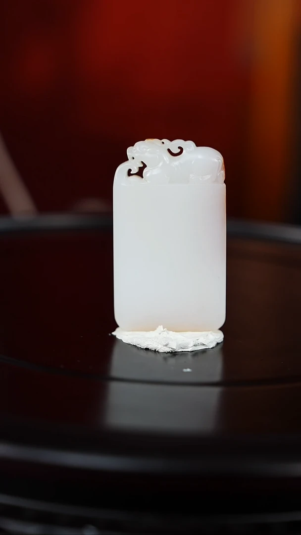 和田玉未镶嵌挂件挂件（大雄）07