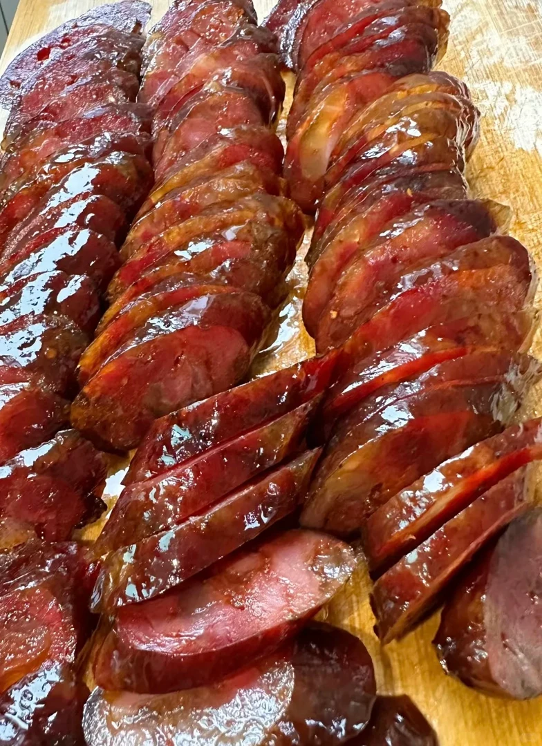 正宗四川重庆农家柏树枝烟熏麻辣纯手工香肠纯肉灌制腊肠500g川味