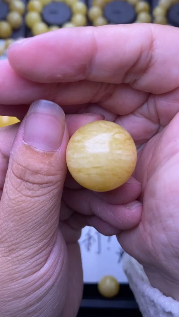 裸石琥珀未镶嵌大小姐珠宝严选113 23.5mm