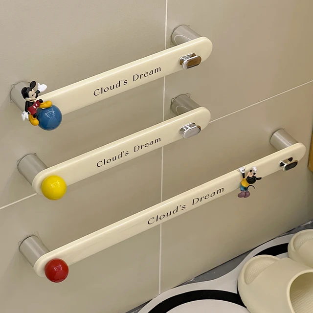 撞色浴室拖鞋架挂架免打孔卫生间厕所挂拖鞋神器壁挂式收纳置物架