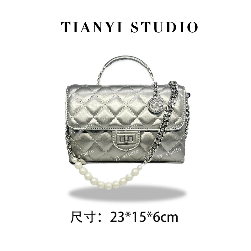 【TY】SD-5189-古银 轻奢高级韩版单肩潮流时尚简约女包