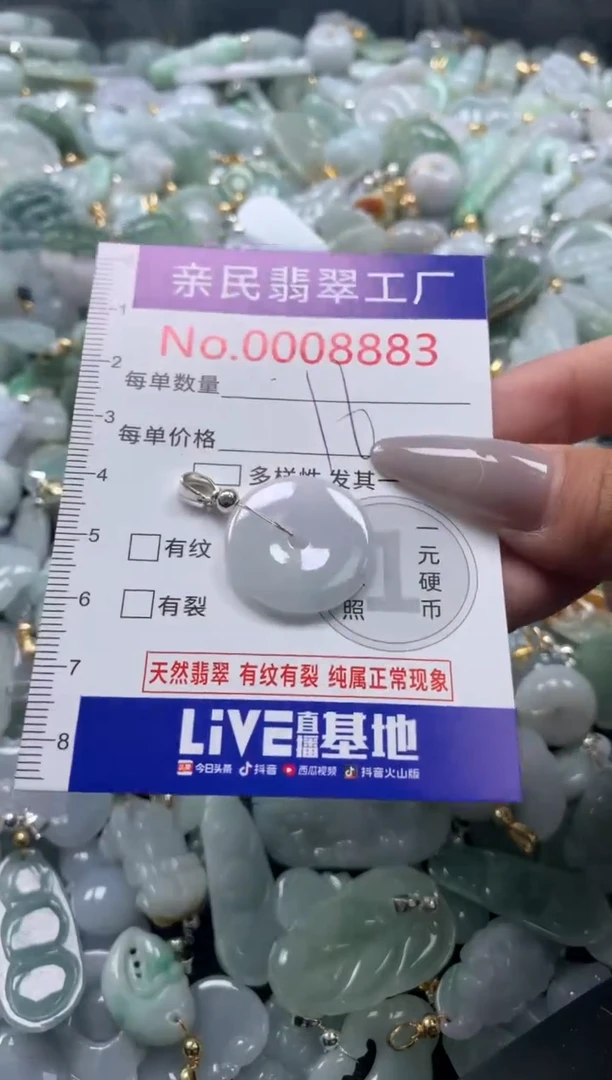 颈饰未镶嵌翡翠8883