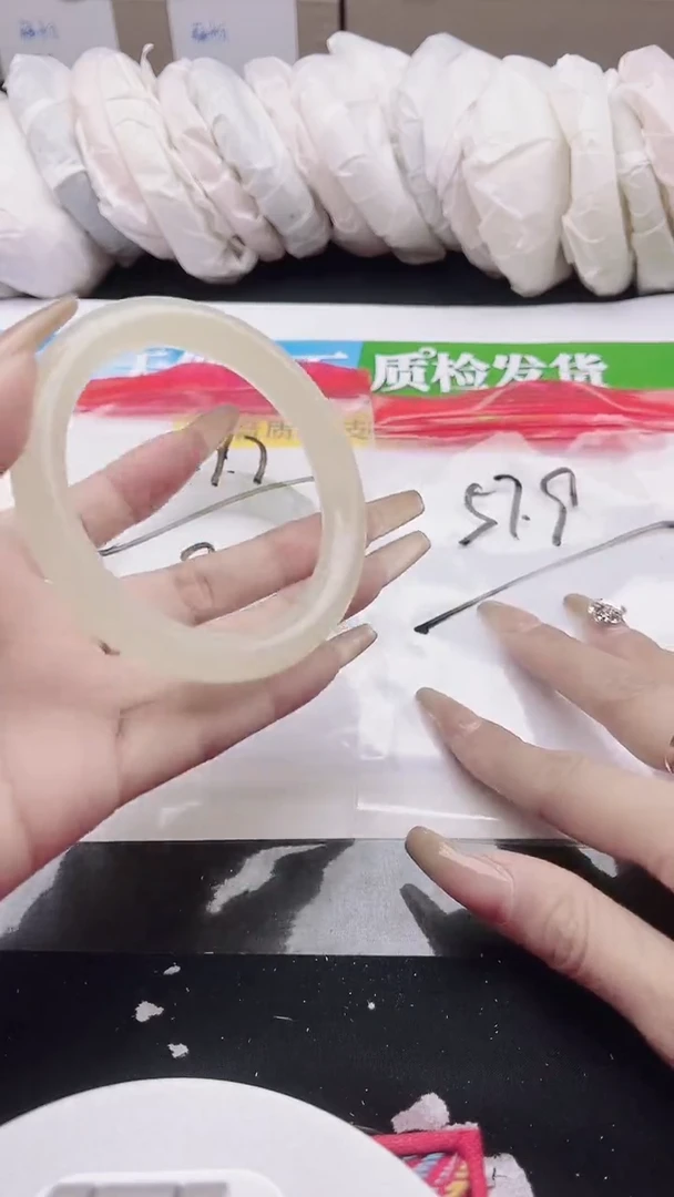 未镶嵌手镯石英质玉圈口 56 57 58