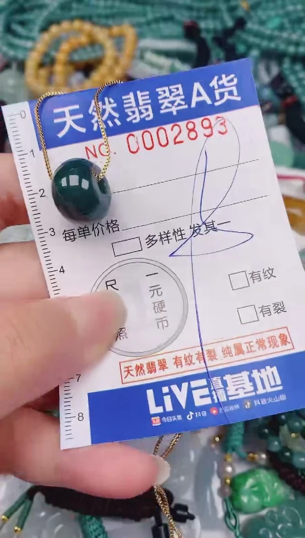 颈饰未镶嵌翡翠00002893
