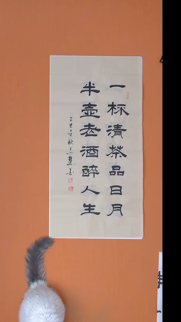 书法王老师书法纯手写 100*50