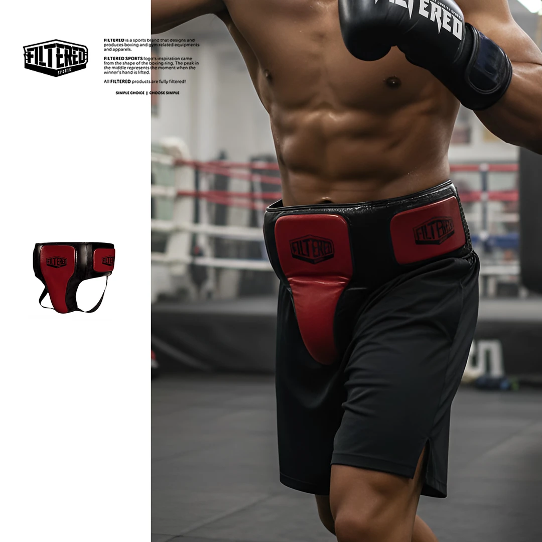 FILTERED护具运动 男款护裆高弹防护拳击泰拳对抗练习拳击护具