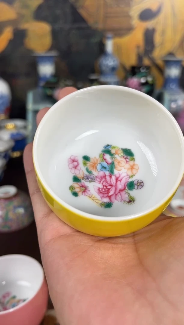 瓷片景德镇瓷器茶器茶杯