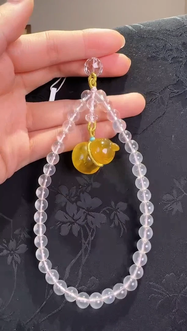 未镶嵌手绳水晶葫芦