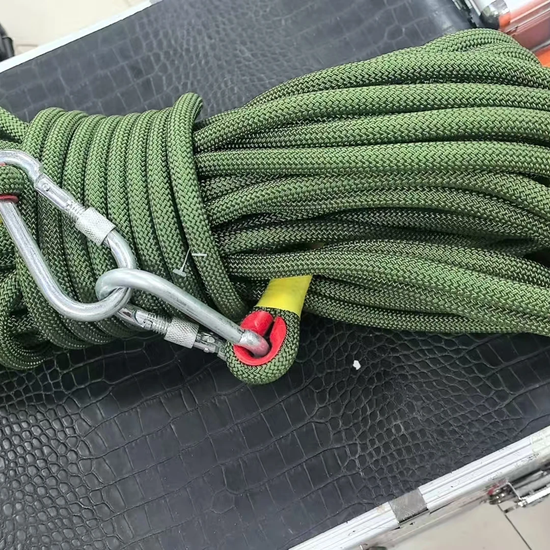 10米军绿色晾衣绳户外晒被编织绳晾衣神器