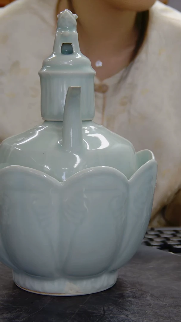 瓶湖田窑温酒壶一套#5115#