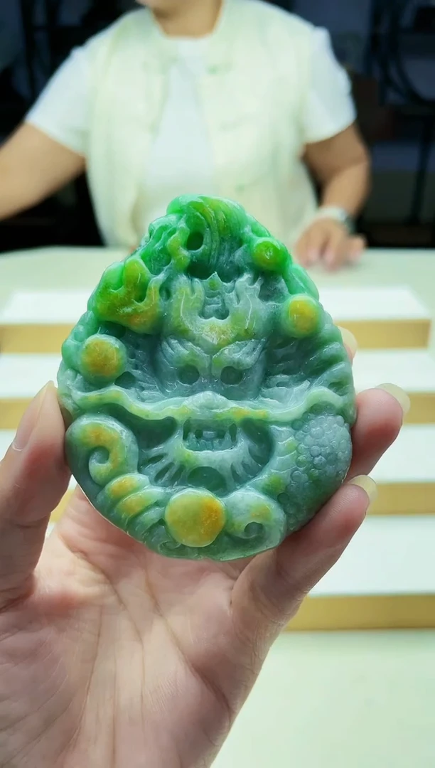 未镶嵌定制翡翠毛货09140211
