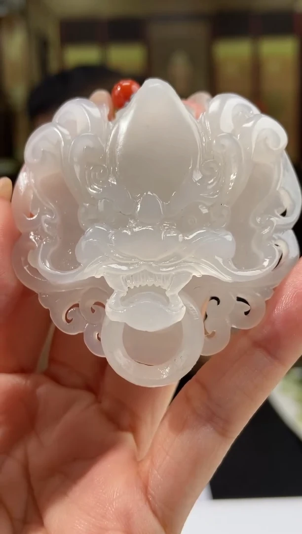 和田玉未镶嵌挂件311803    /多样性发一件