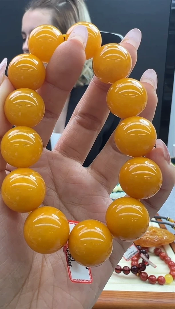 【闪购商品】琥珀颈饰未镶嵌9秒拍号