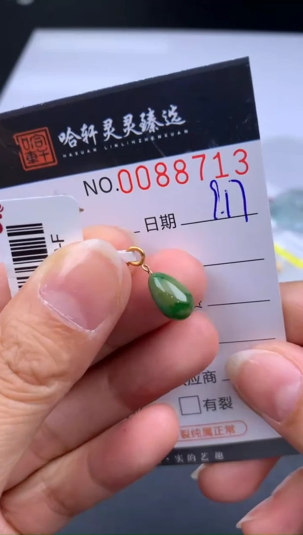 吊坠(不含链)未镶嵌翡翠哈轩  挂件1